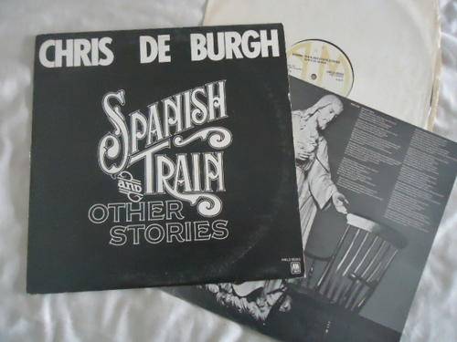 CHRIS DE BURGH "SPANISH TRAIN & OTHER STORIES" 1976 A & M STEREO LP+LYRIC INSERT IN GREAT CONDITION!