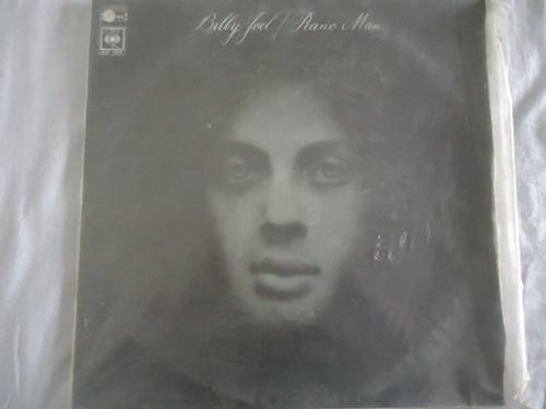 BILLY JOEL -"PIANO MAN" 1975 CBS STEREO LP+ PLASTIC COVER IN GREAT CONDITION