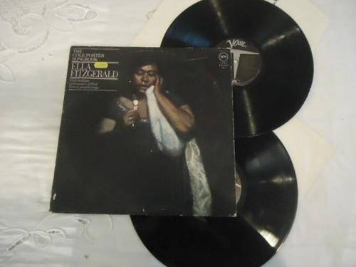ELLA FITZGERALD "THE COLE PORTER SONGBOOK" 1976 IMPORTED USA VERVELONG PLAYING LP SET