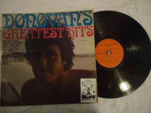 "DONOVAN'S GREATEST HITS" 1968 CBS STEREO GATEFOLD LP IN V/GOOD CONDITION