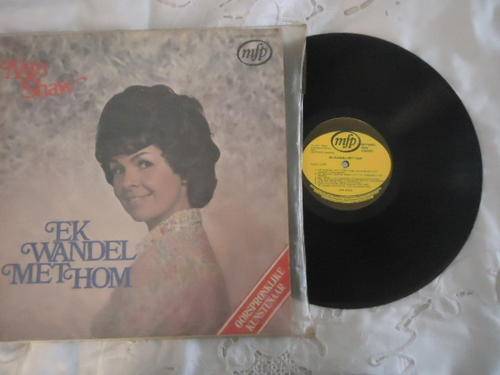 MIN SHAW - EK WANDEL MET HOM" 1973 MFP STEREO LP+PLASTIC COVER -EXC