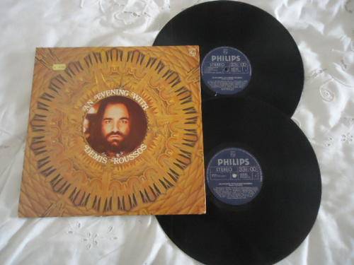 "AN EVENING WITH DEMIS ROUSSOS" 1977 DBL PHILIPS STEREO GATEFOLD LP IN EXCELLENT CONDITION