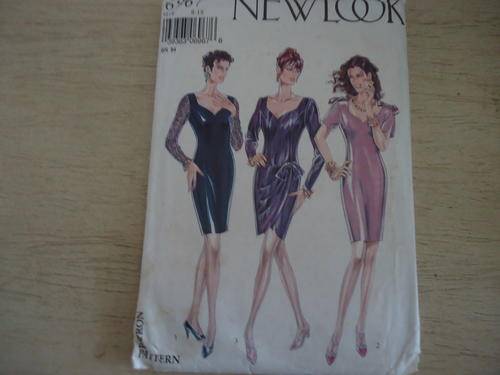 NEW LOOK PATTERNS 6967 -6 SIZES IN ONE 8 - 18 SEE NOTES