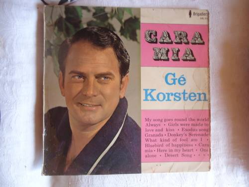 GE KORSTEN "CARA MIA" -1969 BRIGADIERS STEREO LP