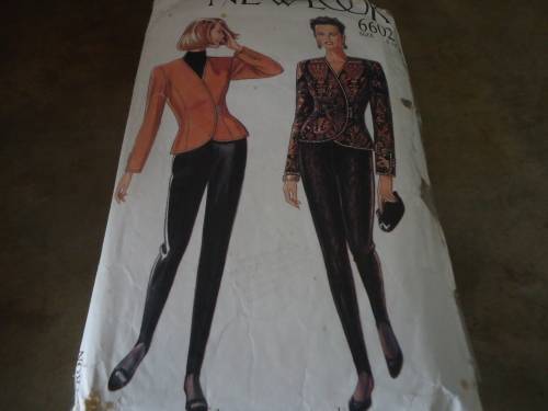 NEW LOOK PATTERNS 6602 -  SIZES IN ONE SIZES 8 - 18 COMPLETE