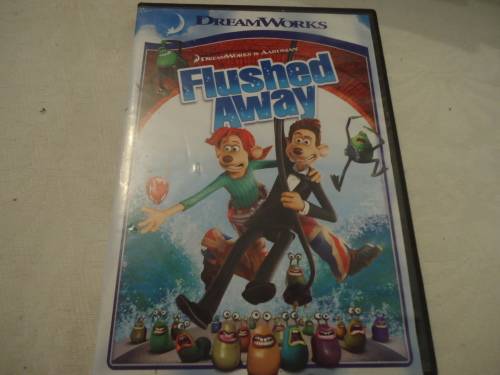 FLUSHED AWAY - DREAMWORKS  - DVD - RUNNING TIME 81 MINUTES