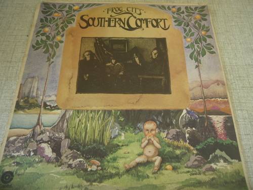 SOUTHERN COMFORT  "FROG CITY"-  USA IMPORT CAPITOL STEREO LP + PLASTIC COVER