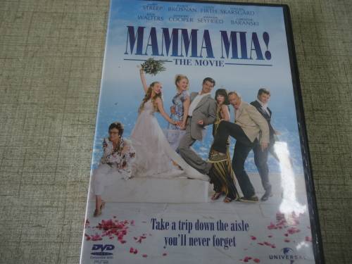 MAMMA MIA -THE MOVIE-  DVD - RUNNING TIME 104 MINUTES