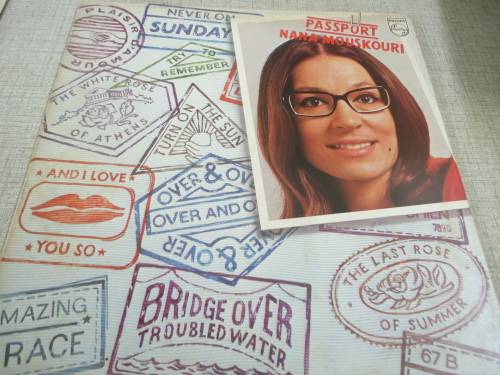NANA MOUSKOURI "PASSPORT"' 1976 PHILIPS STEREO GATEFOLD LP