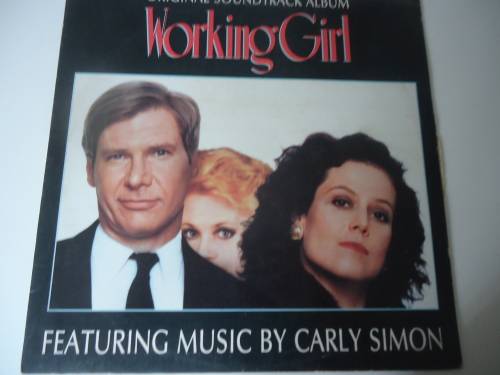 SOUNDTRACK - WORKING GIRL - CARLY SIMON  - ARISTA STEREO LP