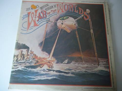 SOUNDTRACK-JEFF WAYNE'S - THE WAR OF THE WORLDS - 1978 CBS DOUBLE GATEFOLD STEREO LP+12 PAGE BOOKLET