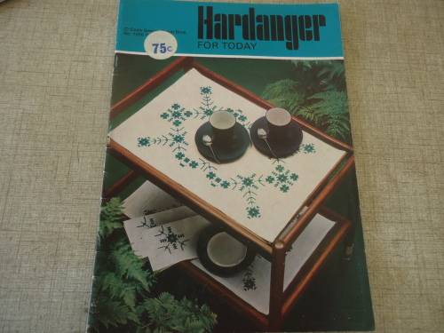 "HARDANGER FOR TODAY" COATS SEWING BOOK - 48 PAGE A 4 + PATTERNS WITH DESIGNS