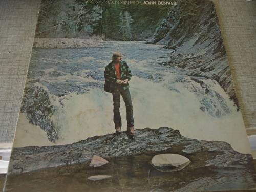 JOHN DENVER -ROCKY MOUNTAIN HIGH- USA ISSUE 1972 RCA STEREO GATEFOLD  LP