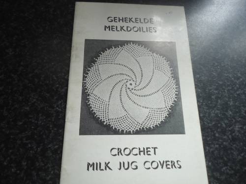 CROCKET MILK JUG COVERS - 10 CHARMING DESIGNS - 32 PAGE A5 BOOKLET