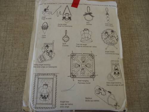 McCALL'S PATTERN CRAFTS 6641 ONE SIZE  COMPLETE & UNCUT