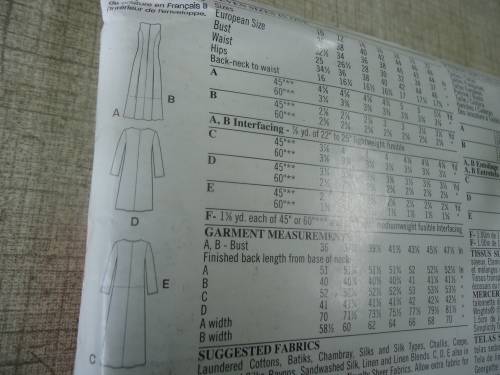 NEW LOOK PATTERNS 6270-7 SIZES IN ONE-DRESS & COAT, - SIZES 10 - 22-COMPLETE