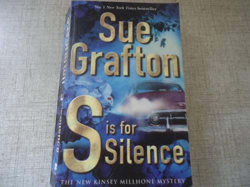 SUE GRAFTON -  "S IS FOR SILENCE" SMALL SOFT COVER