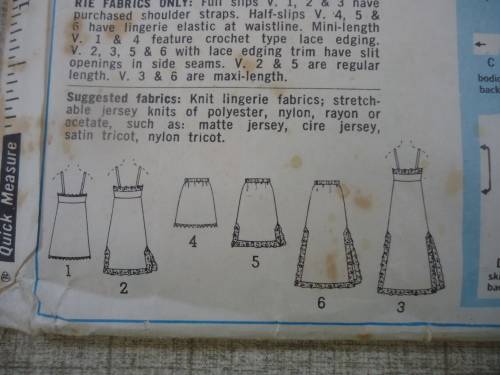 SIMPLICITY  #9115 HALF SLIP PETTICAOT ONLY SIZE 14 BUST 36" - SEE DESCRIPTION