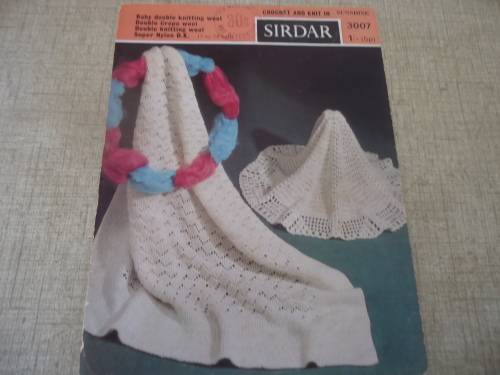 SIDAR #3007 CROCHET & KNIT SQUARE & CIRCULAR SHAWLS