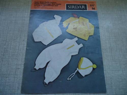 SIDAR   # 227  PRAM SET FOR  BOY OR GIRL - TO FIT 612 & 12/18 MONTHS