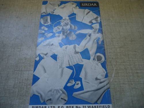 SIDAR  # 9915 "BABYLAND KNITTING FOR THE FIRST 6 MONTHS" - 44 PAGE BOOKLET