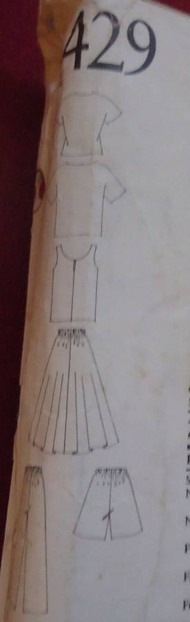 NEW LOOK PATTERNS 6429 TOPS, SKIRT, PANTS & SHORTS SIX SIZES IN ONE 8 - 18 -SEE LISTING