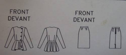 BUTTERICK  PATTERN 6895/762 -  2 PIECE DRESS  SIZE B = 12 +14 + 16 COMPLETE