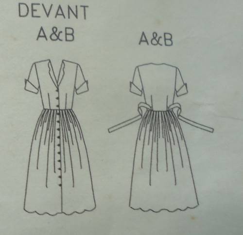 BUTTERICK  PATTERN 4385  LOOSE FITTING DRESS  SIZE 12-14-16 COMPLETE