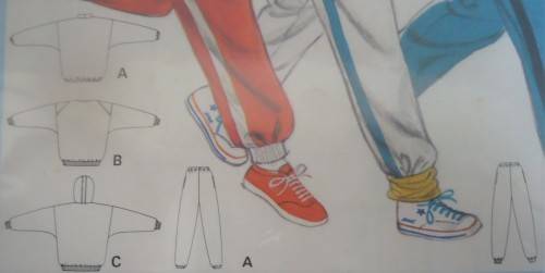 BURDA 6410  LADIES TRACKSUITS & HOODIE SIZES 8/10 - 20/40 COMPLETE