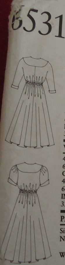 NEW LOOK PATTERNS 6531 -7 SIZES IN ONE - 6 -18  COMPLETE