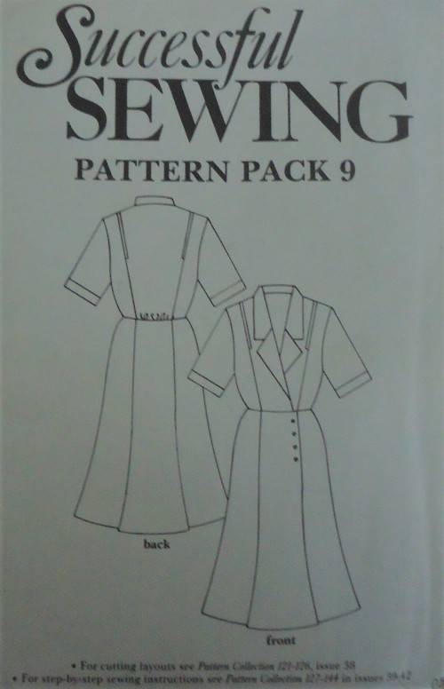 SUCCESSFUL SEWING  PATTERN PACK 9 - VERSATILE DRESS SIZES 8 - 24