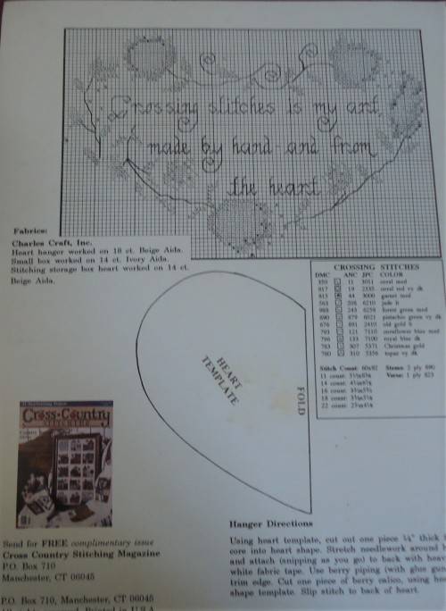 "FRIENDS WHO COUNT" CROSS STITCH PATTERN # JL136 BY JEREMIAH JUNCTION