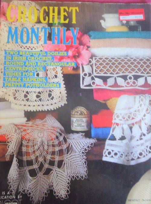 CROCHET MONTHLY # 56 - 32 PAGES A4 SIZE
