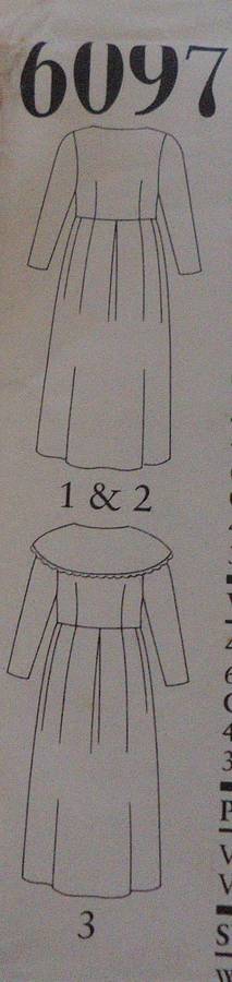 NEW LOOK PATTERNS 6097 PLEASANT DRESSES SIZES 8 - 18 COMPLETE SEE LISTING
