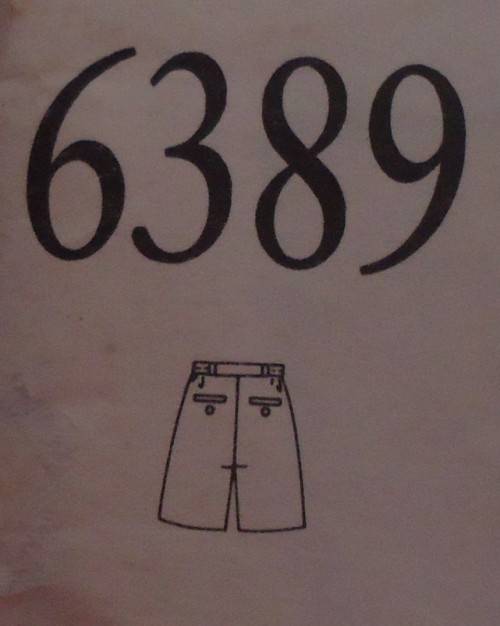 NEW LOOK PATTERNS 6389 BOYS SHORTS  SIZE  4 - 12 YEARS - COMPLETE