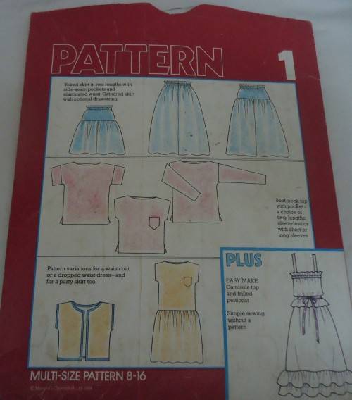 MAKE IT EASY # 1 EASY MAKE CAMISOLE & PETTICOAT & YOKED SUIT & BOAT NECK TOP