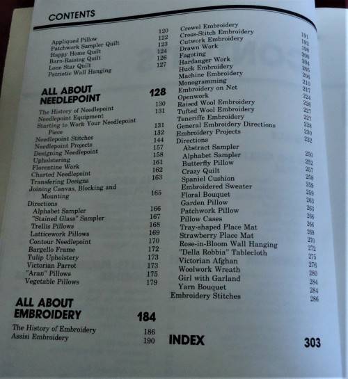 McCALLS BIG BOOK OF NEEDLECRAFTS -QUILTING-APPLIQUE-PATCHWORK-NEEDLEPOINT-EMBROIDERY-308 PG SOFTCOVE