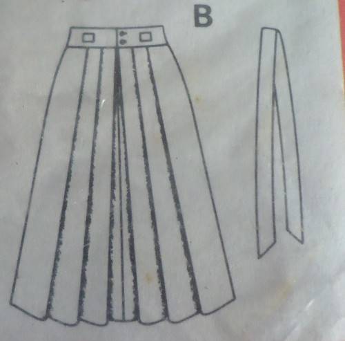 BURDA PATTERN 5987 SKIRT SIZES10+12+14 +16 +18 + 20  SEE LISTING