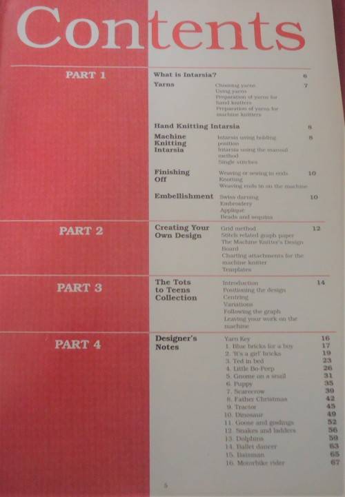 THE COLLECTIONS - VOLUME 1 NO 2 - FEATURING INTARSIA - 16 DESIGNS FOR TOTS TO TEENS - 68 PAGES