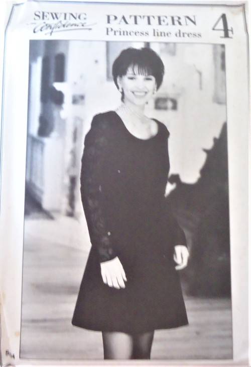 SEWING WITH CONFIDENCE PATTERN 4 - PRINCESS LINE DRESS COMPLETE & UNCUT