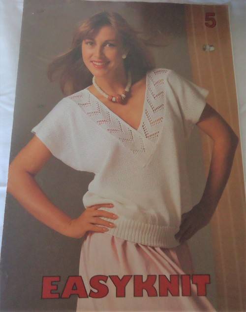 EASYKNIT 5  - 4 MACHINE KNIT PATTERNS