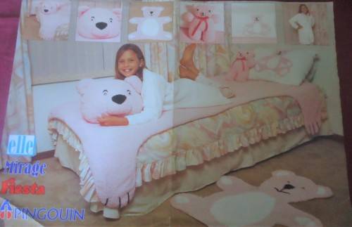 BEAR BEAUTIFUL - BLANKET-PILLOWCASE-TEDDYBEAR-RUG-GOWN