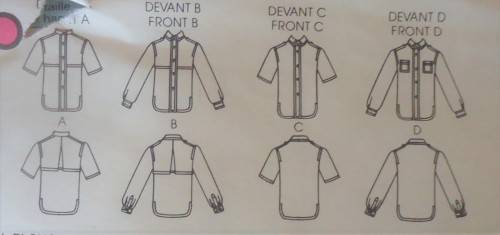 VOGUE BASIC DESIGN 1292 LADIES BLOUSES SIZE 8-10-12 COMPLETE-UNCUT-F/FOLDED