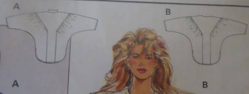BURDA 5735 TOP-SKIRT SIZE 10-12-14-16-18 COMPLETE