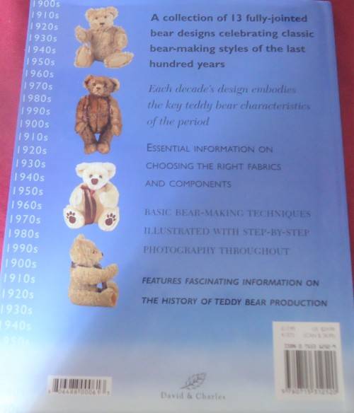 "TEDDY BEAR CENTURY" BRIAN & DONNA GIBBS -128 PAGE HARDCOVER WITH DUST JACKET
