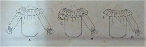 McCalls 7100 LOOSE FITTING PULLOVER BLOUSE WITH FRILL SIZES-YXS-S-M (4-14)- COMPLETE-UNCUT-F/FOLDED