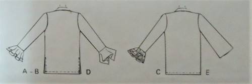 McCalls 7270 SET OF BLOUSES SIZE E-14-16-18 COMPLETE-UNCUT-F/FOLDED