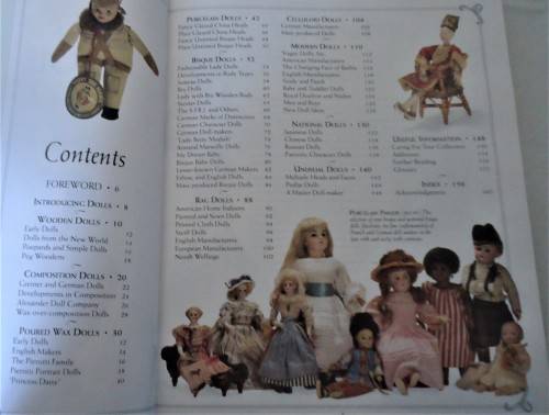 THE ULTIMATE DOLL BOOK - CAROLINE GOODFELLOW -  164 PAGE HARD COVER WITH DUST JACKET