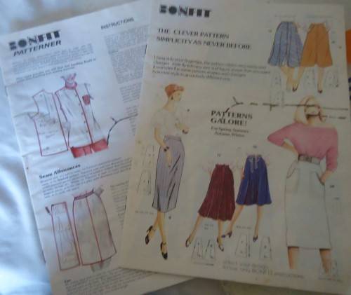 BONFIT PATTERNER- THE WORLDS FIRST FLEXIBLE PATTERN FOR SKIRTS