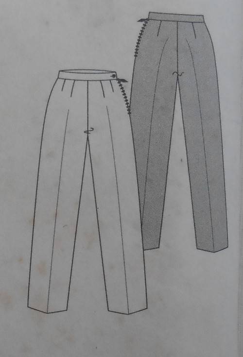 BURDA 3752 PANTS SIZE 8-10-12-14-16-18-20-22-24-26 COMPLETE SEE LISTING